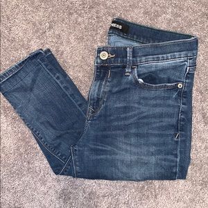 Express Repreve Mid Rise Legging Jeans